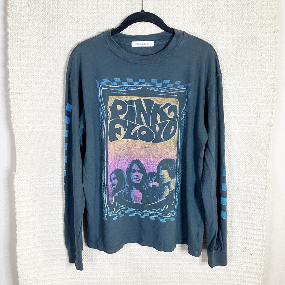 DAYDREAMER gray Pink Floyd graphic long sleeve tee S